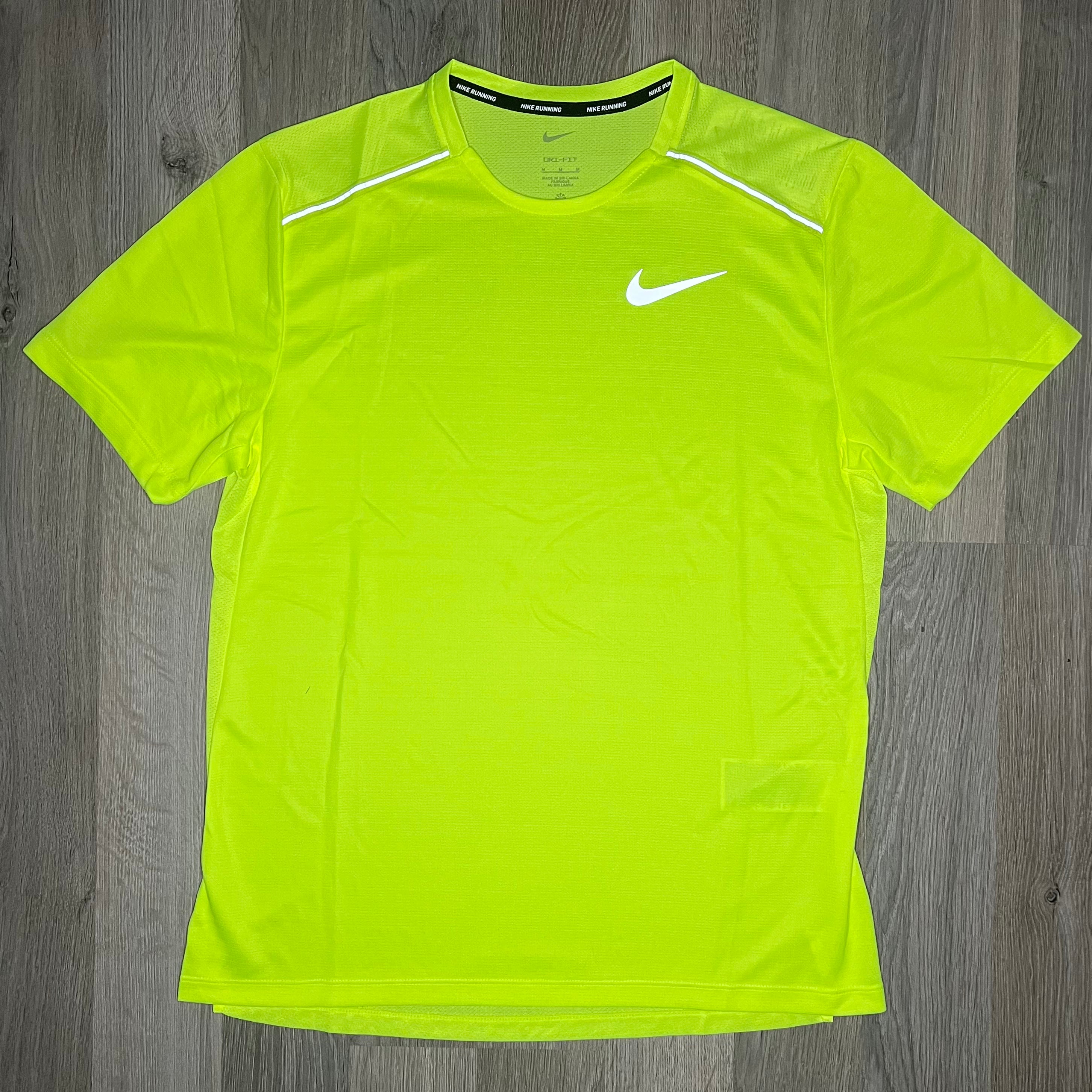 Nike Miler Tee Volt RESTOCK3D