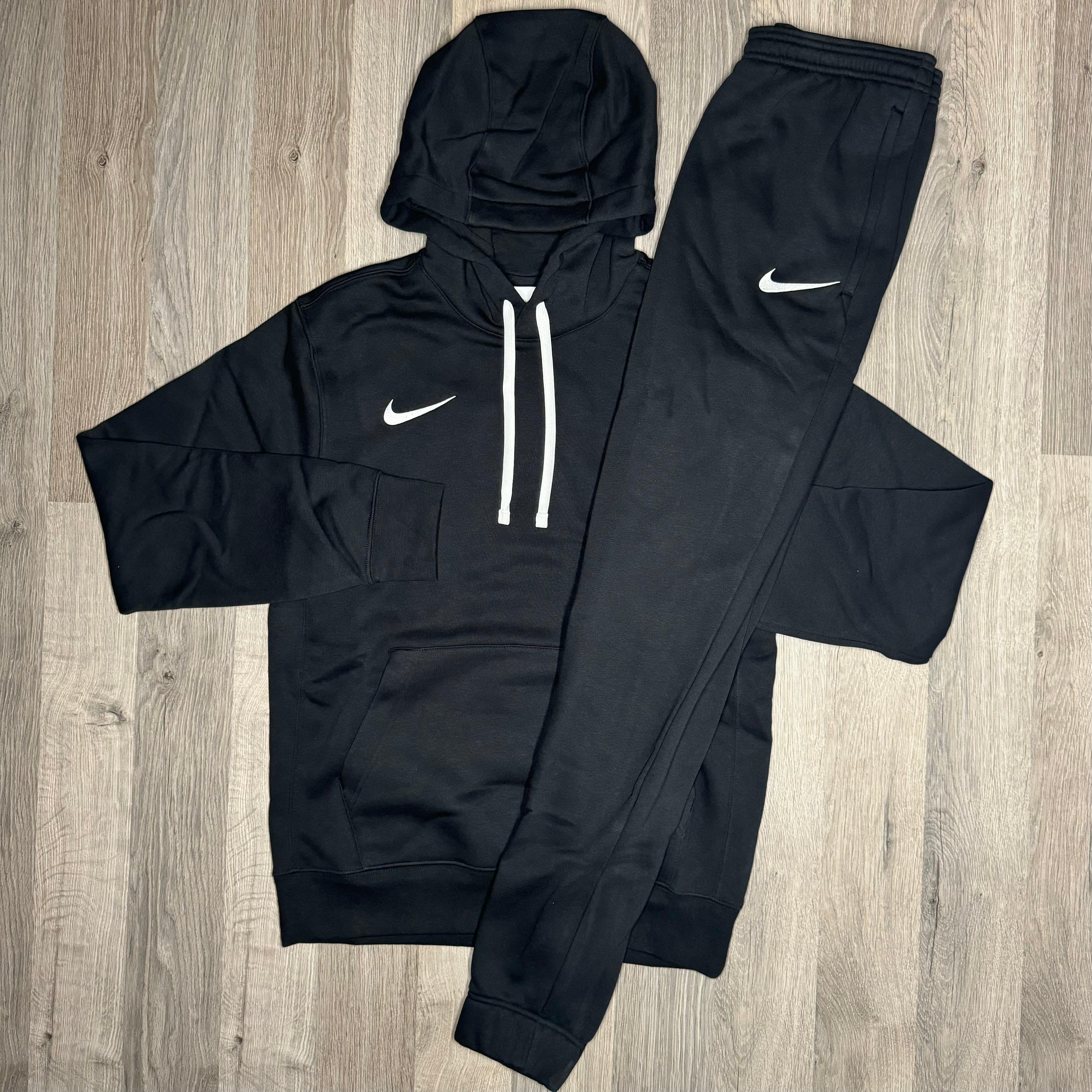 Nike Park Hoodie Joggers Set Black RESTOCK3D