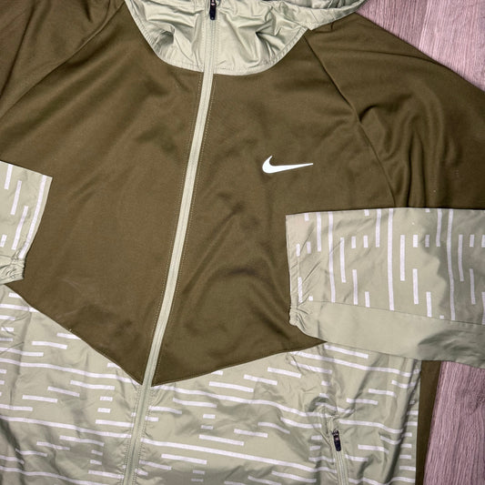 Nike Flash Run Division Windrunner Khaki