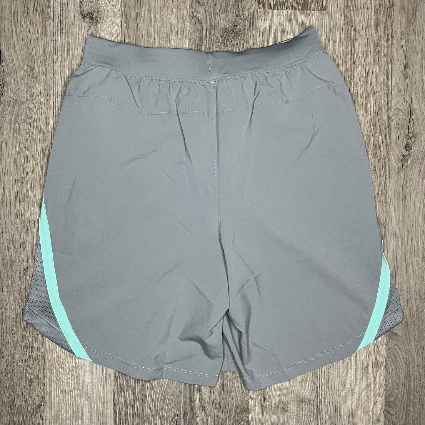 Under Armour Launch Shorts - Grey / Turquoise