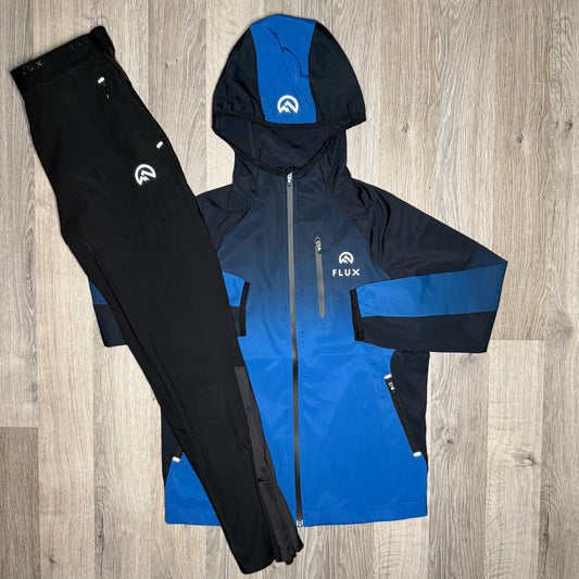 Flux Gradient & Performance Set - Jacket & Bottoms - Blue / Black