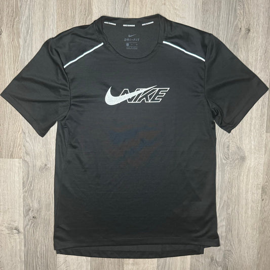 Nike Miler Tee Graphic Black