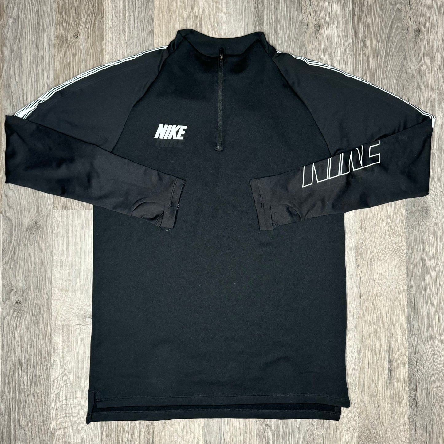Nike Squad Drill Half Zip - Black / White