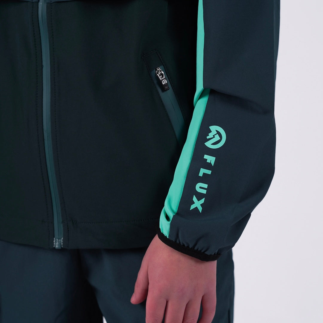 Flux Versatility Jacket - Jungle Green (Junior)