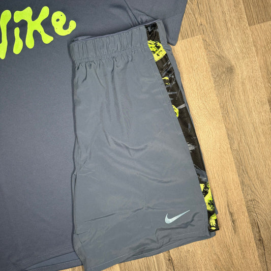 Nike Run Division Set Blue Green