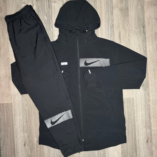 Nike Flash Set - Jacket & Bottoms - Black