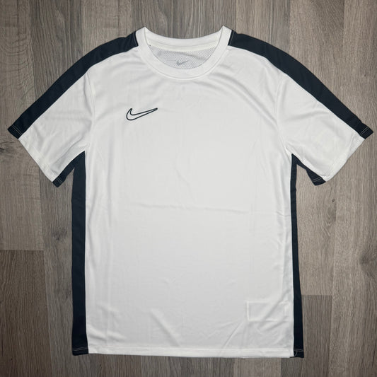 Nike Academy Tee White Black (Junior)