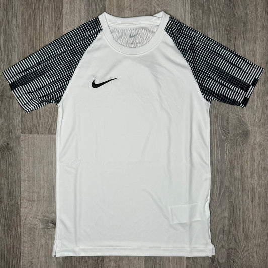 Nike Dri-Fit Academy Tee - White / Black (Junior)