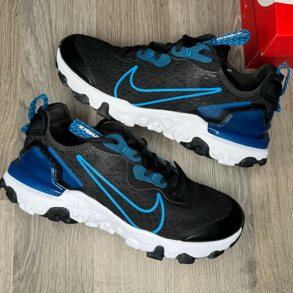 Nike React Vision Black Photo Blue (Junior)