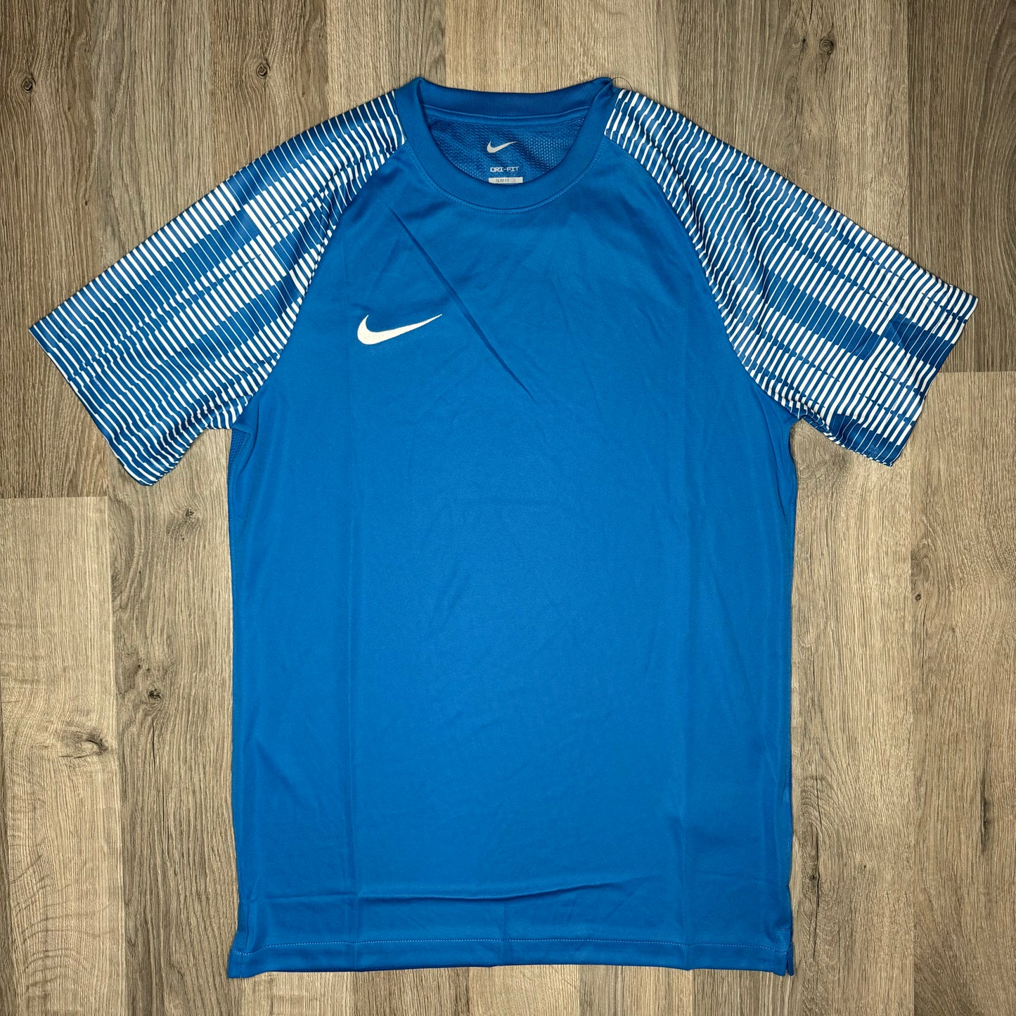 Nike Dri-Fit Academy Tee - Blue / White