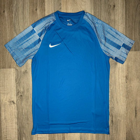 Nike Dri-Fit Academy Tee - Blue / White (Junior)