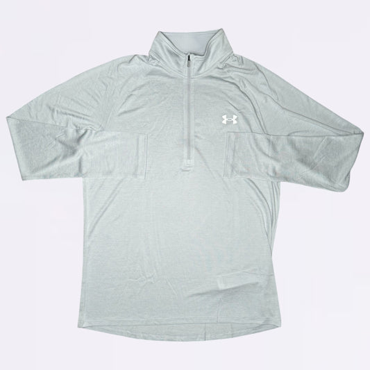 Under Armour Tech Half Zip - Light Grey