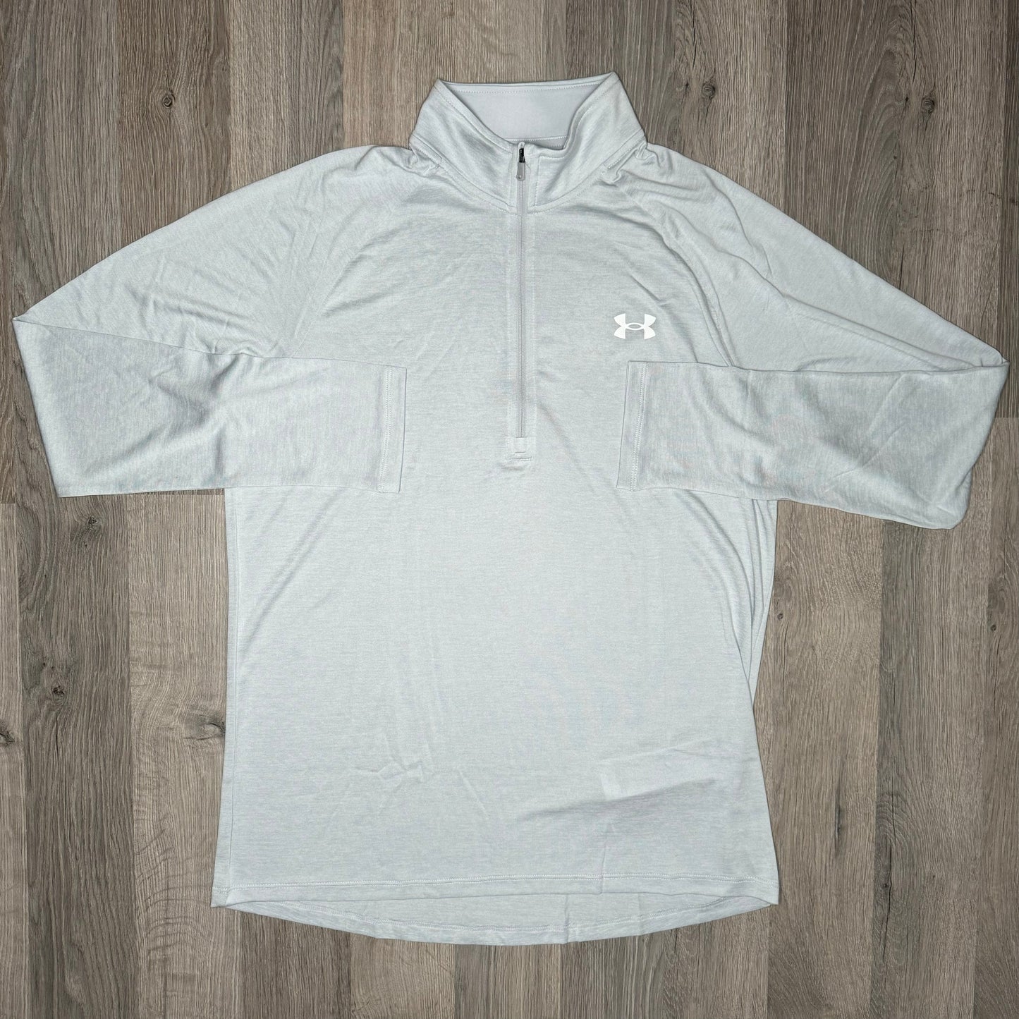 Under Armour Tech Half Zip - Light Grey