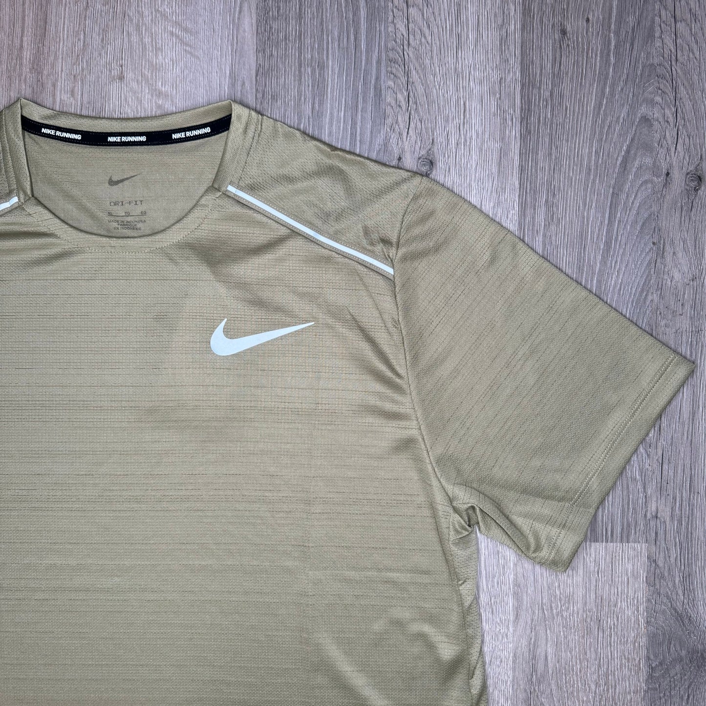 Nike Miler Tee - Neutral Olive