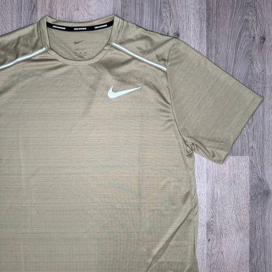 Nike Miler Tee - Neutral Olive