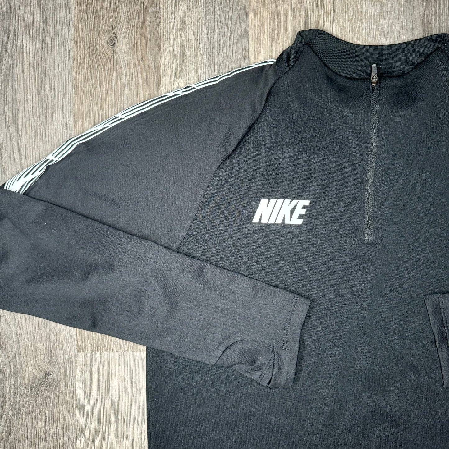 Nike Squad Drill Half Zip - Black / White