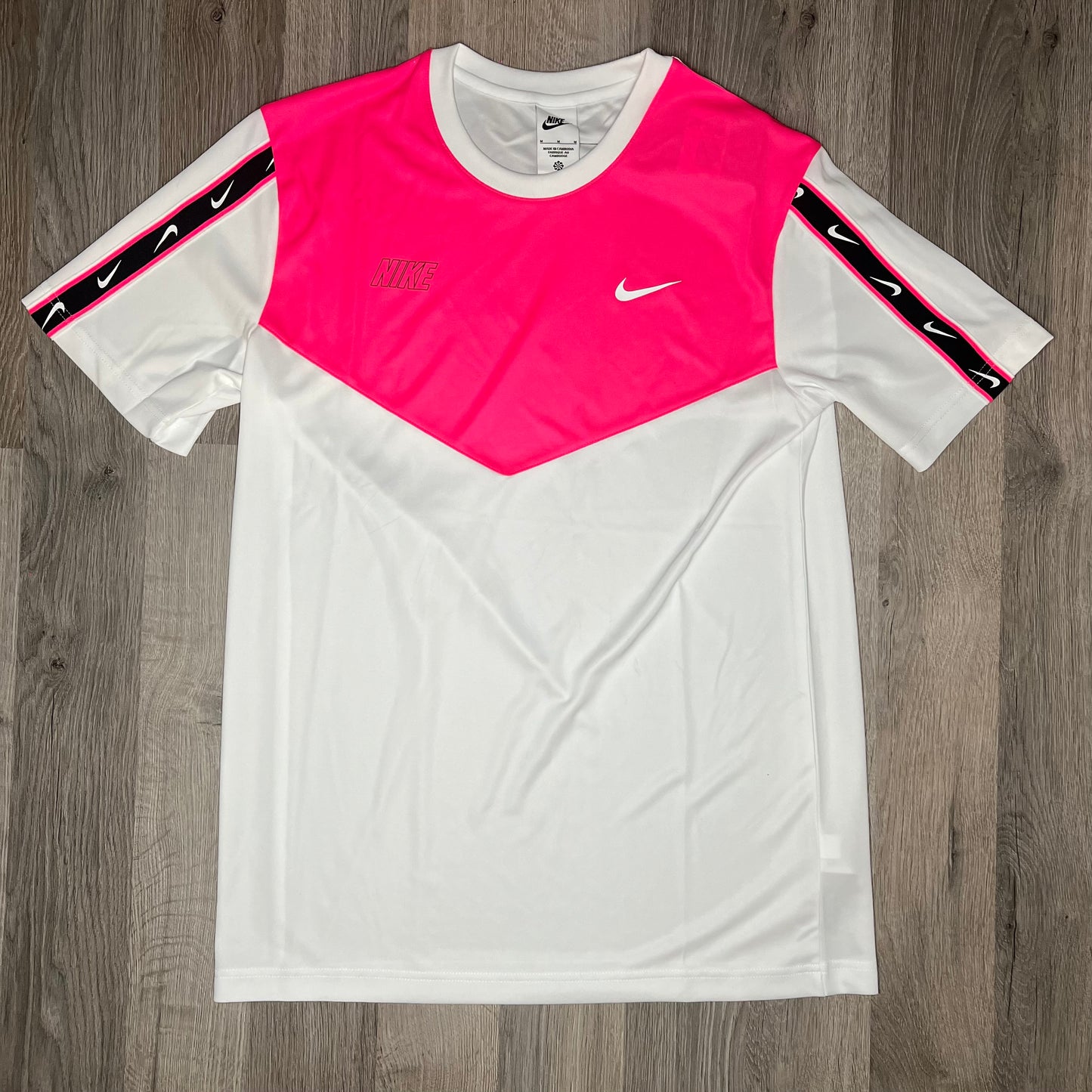 Nike Repeat Tee White Pink