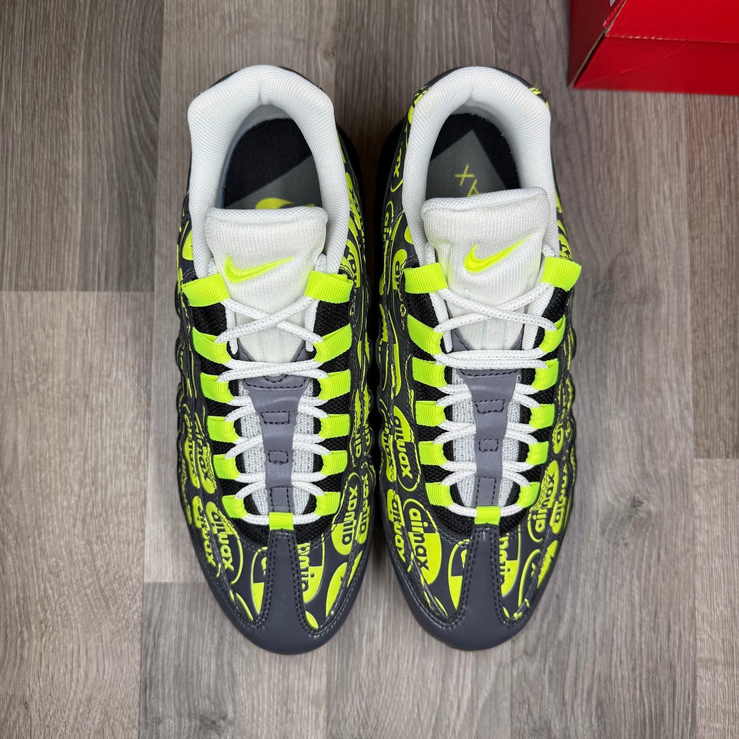 Nike Air Max 95 All Over Print Volt (Juniors)