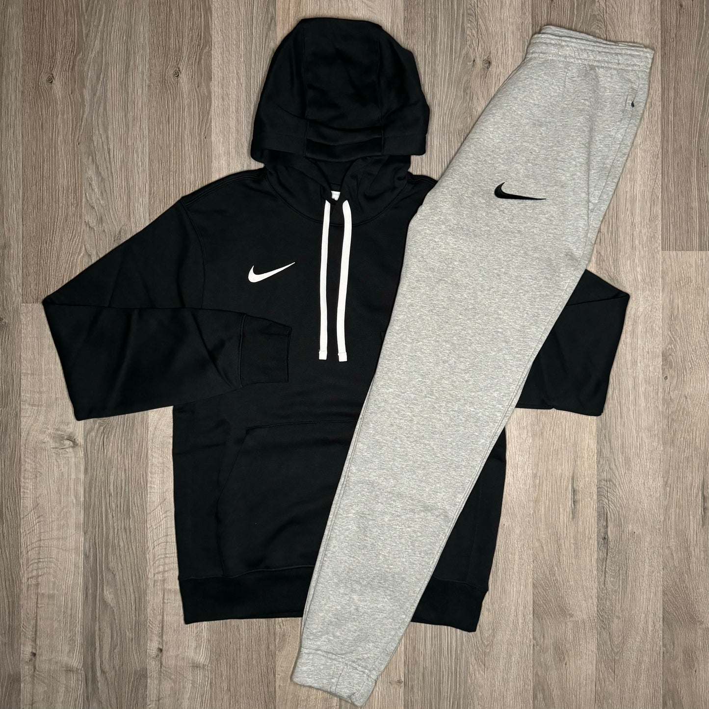 Nike Park Hoodie & Joggers Set - Black / Grey