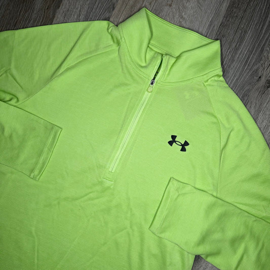 Under Armour Tech Half Zip Morph Green