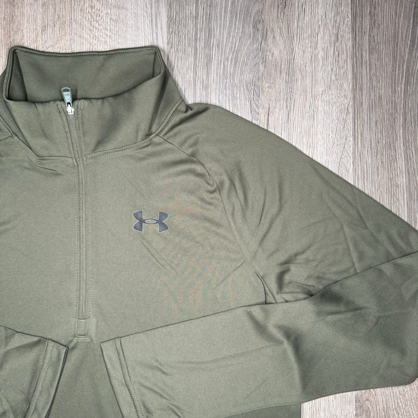 Under Armour Tech Half Zip Khaki (Junior)