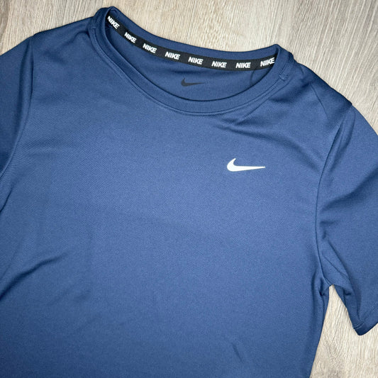 Nike Miler Tee Navy (Junior)