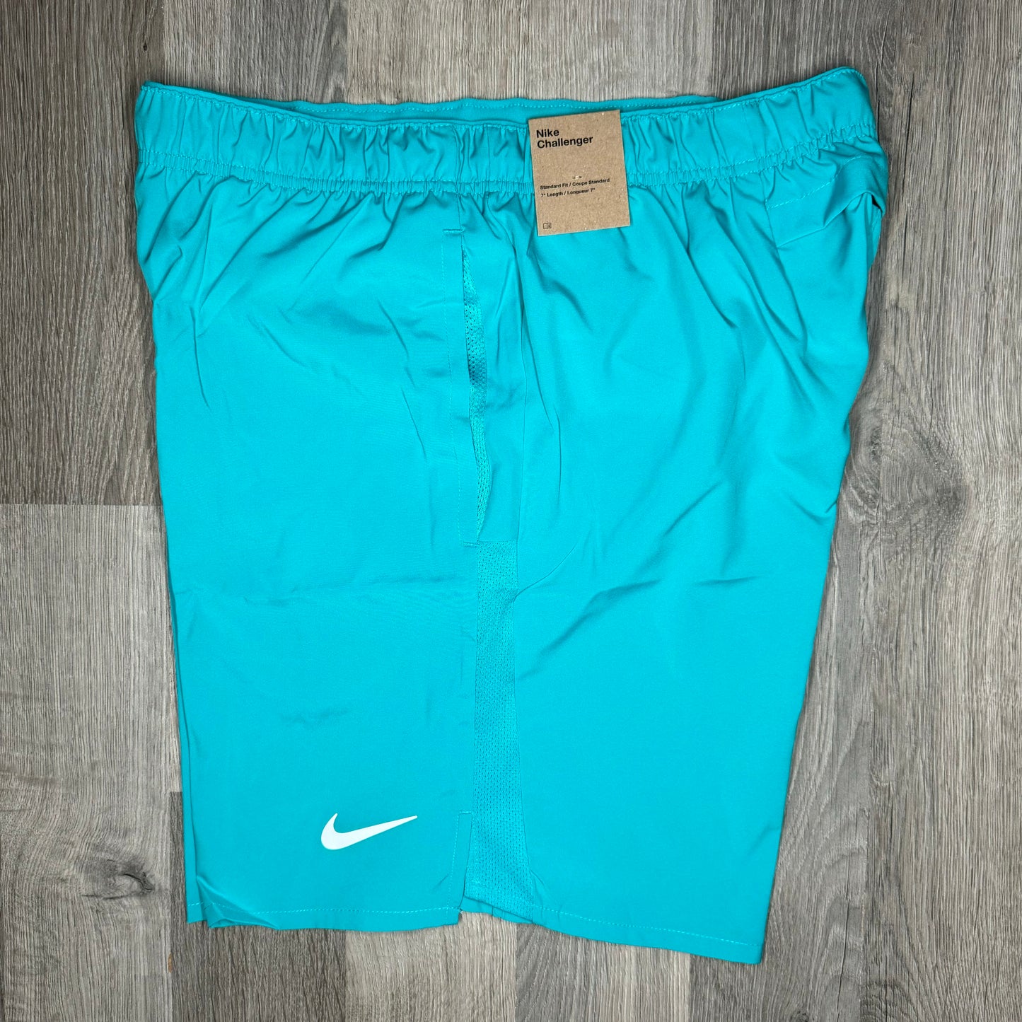 Nike Miler & Challenger Set - Tee & Shorts - Mineral Blue
