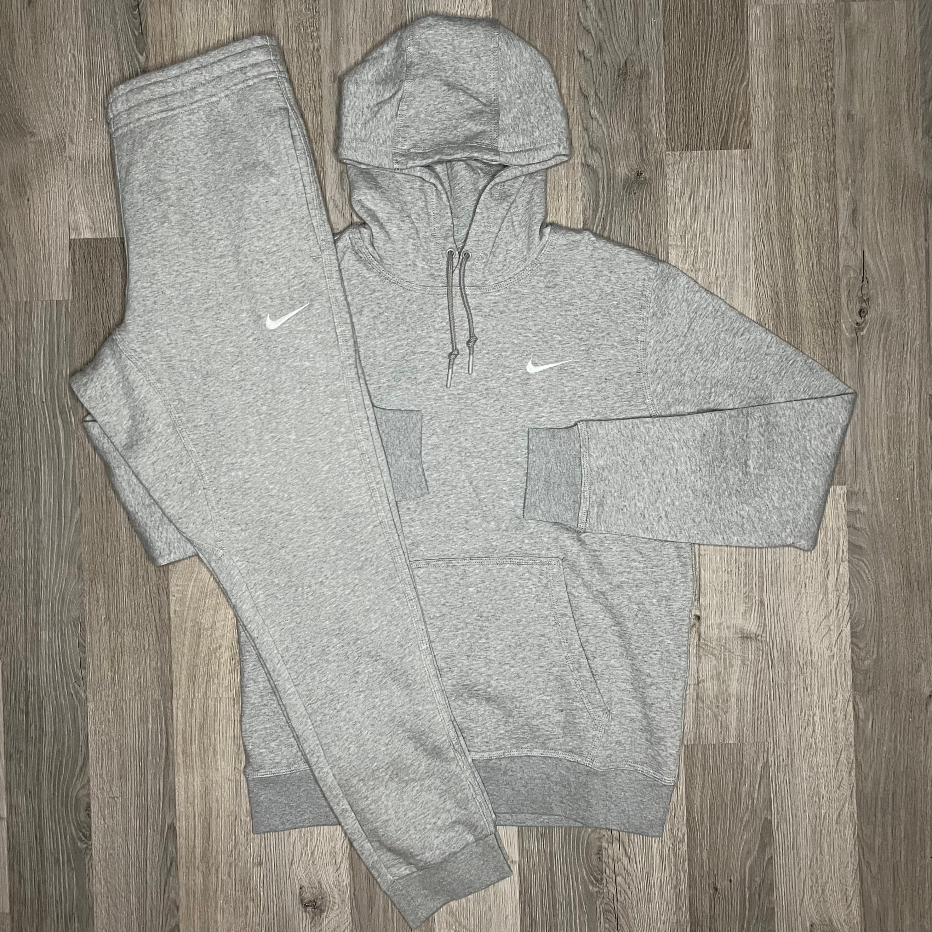 Grey nike hoodie clearance mens