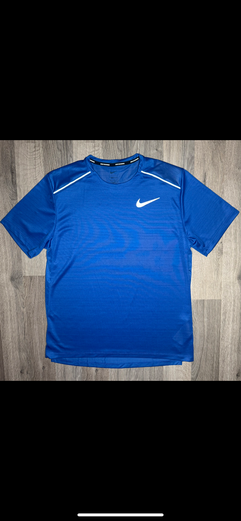 Nike Miler & Flex Stride - Tee & Shorts - Dark Blue / Black