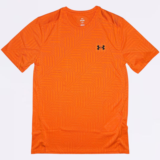 Under Armour Vent Geotessa Tech Tee - Orange