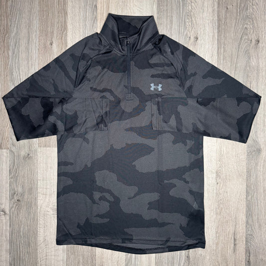 Under Armour Velocity Jacquard Half Zip - Black