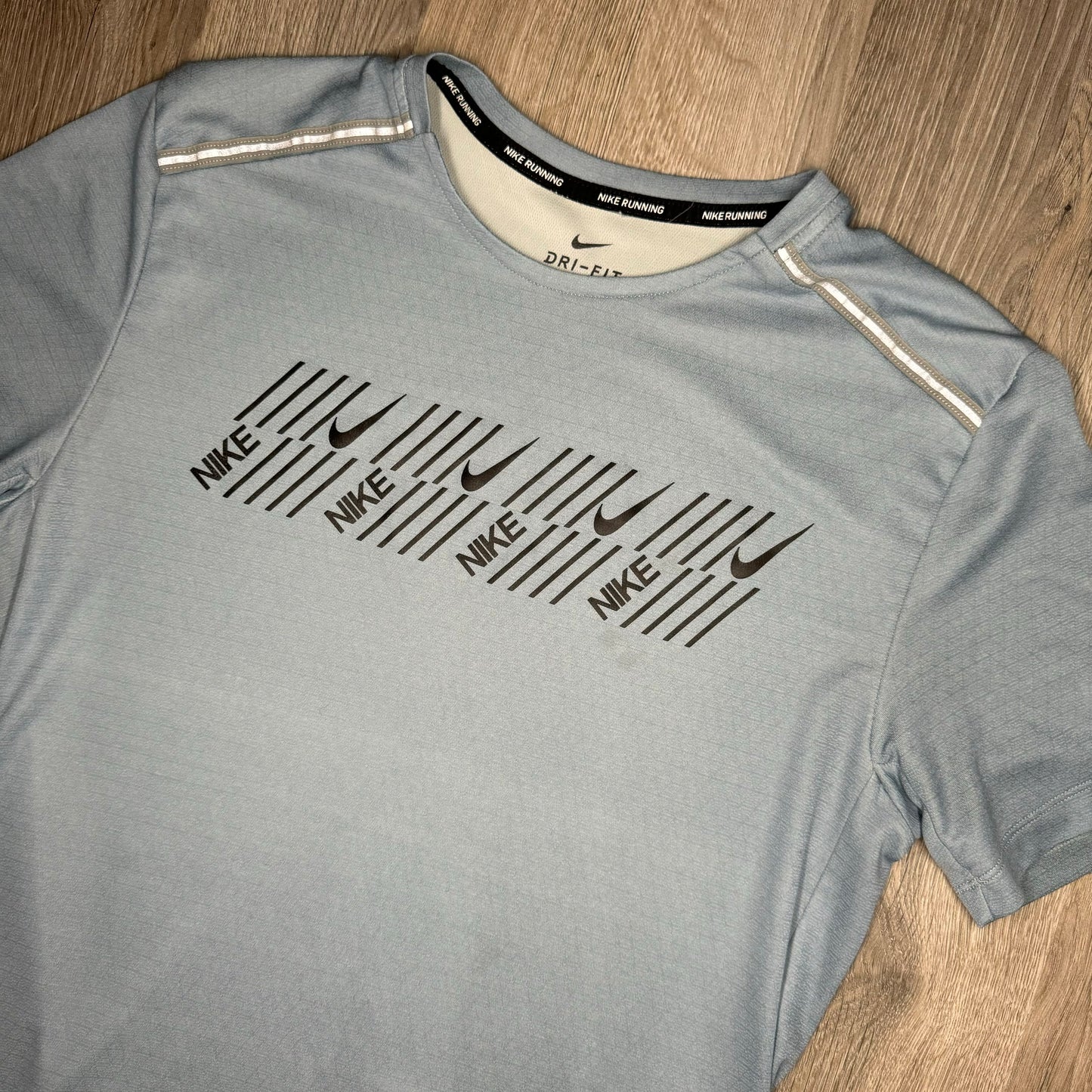 Nike Miler Graphic Tee Worn Blue (Used)