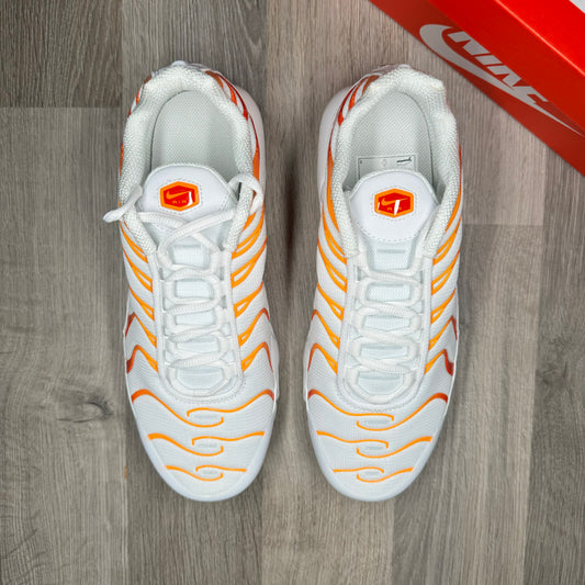 Nike Air Max Plus White Red Orange