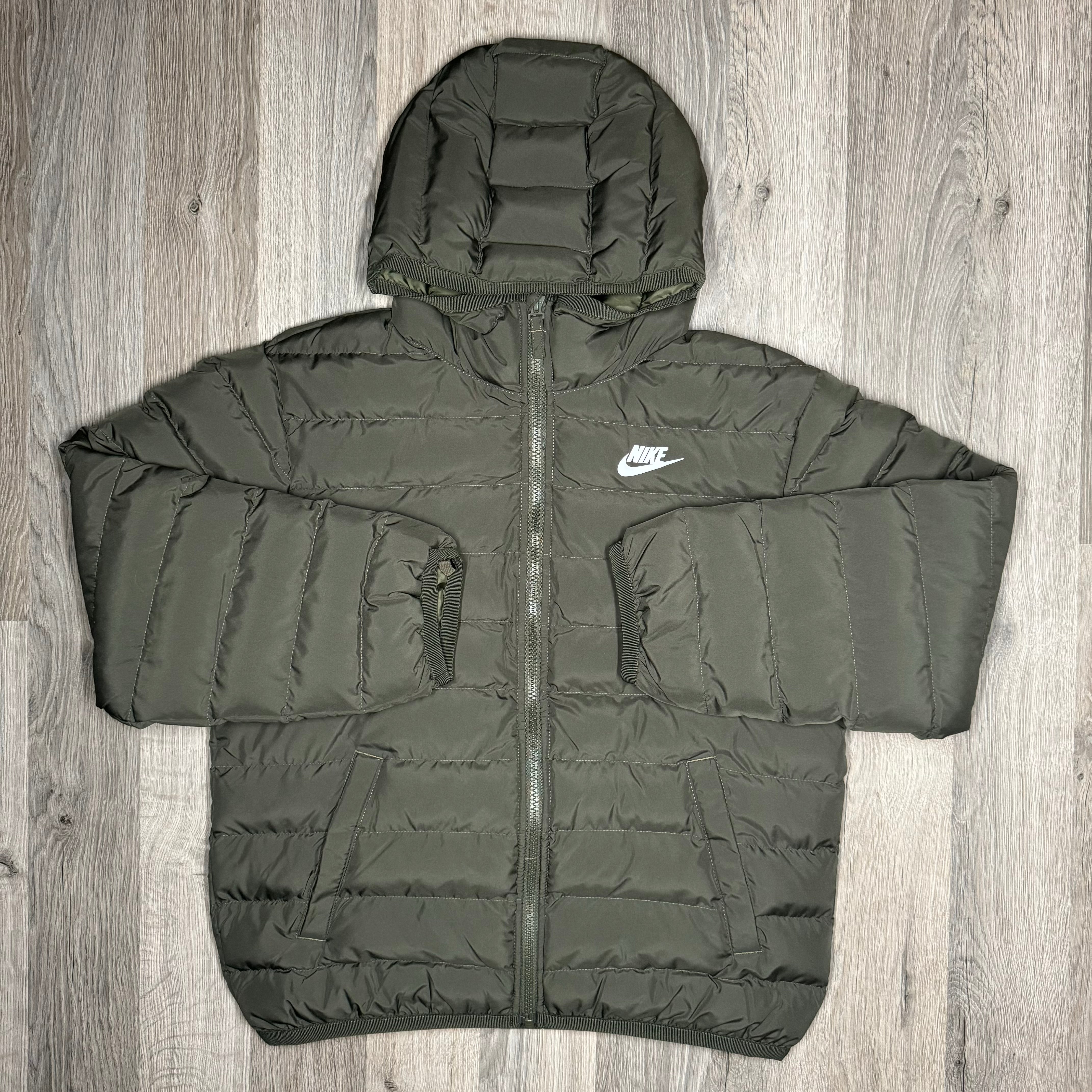 Nike Puffer Jacket Khaki Junior RESTOCK3D