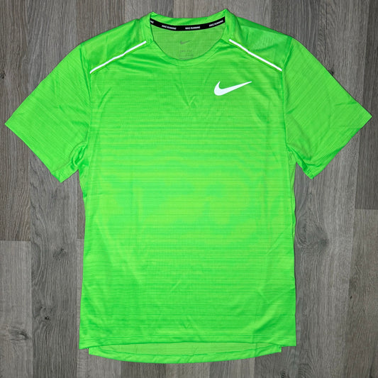 Nike Miler Tee Green Strike