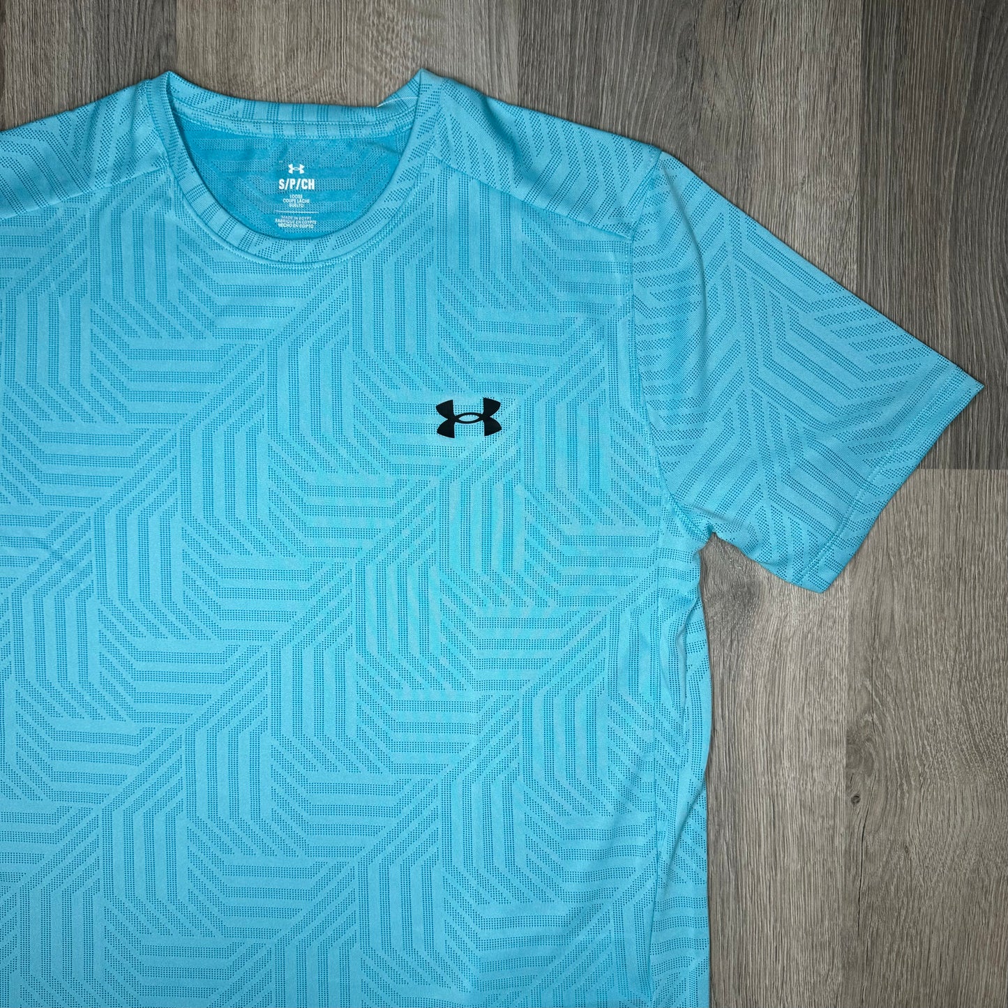 Under Armour Vent Geotessa Tech Tee - Sky Blue