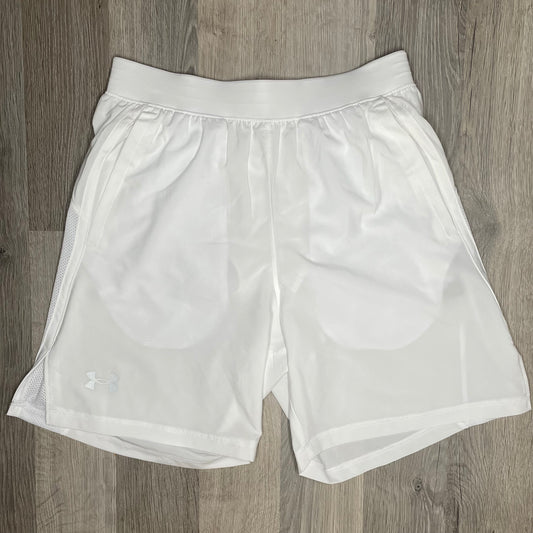 Under Armour Launch Shorts White