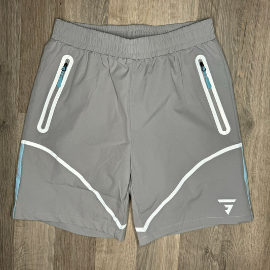 GRIID Reflective Shorts Grey / Blue