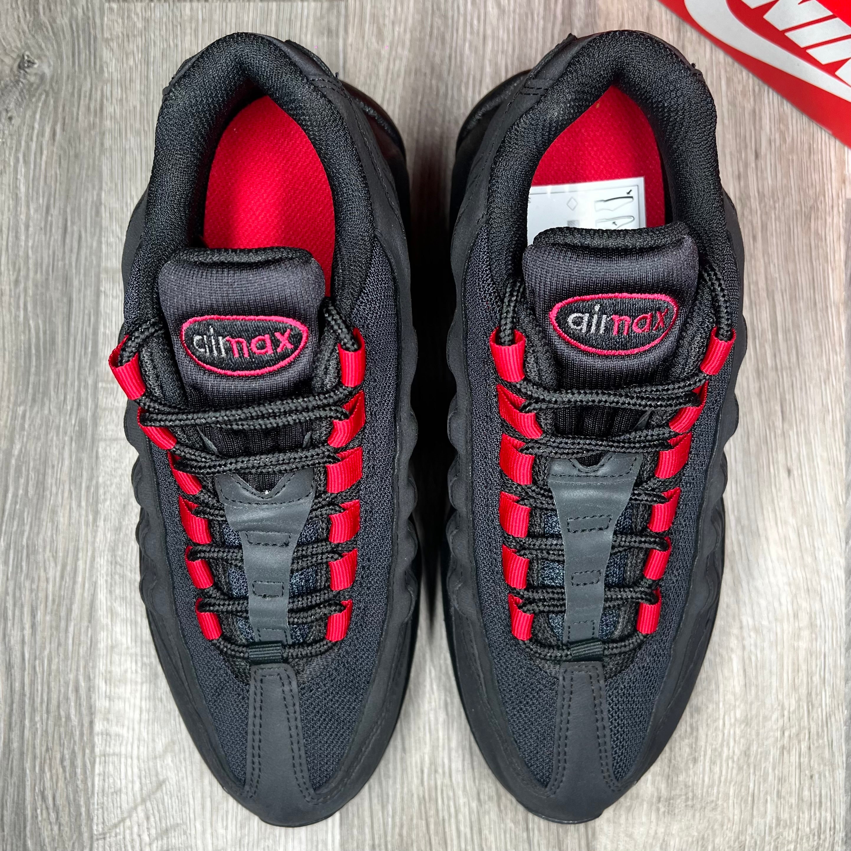 Nike Air Max 95 Black Red Junior