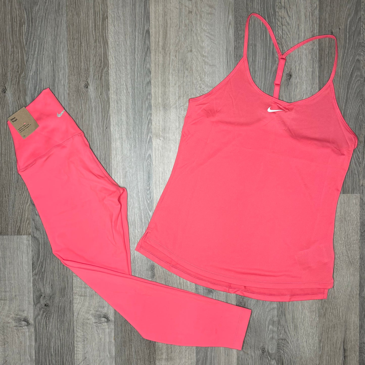 Nike Training Vest / Leggings Set - Pink