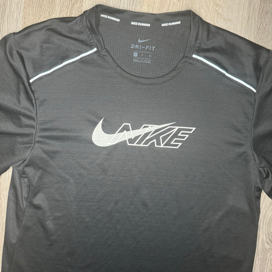 Nike Miler Tee Graphic Black