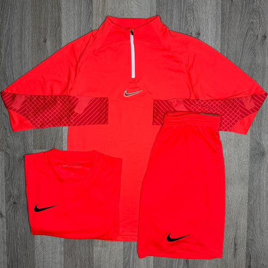 Nike Strike 3 Piece Set - Crimson Red