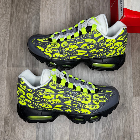 Nike Air Max 95 All Over Print Volt (Juniors)