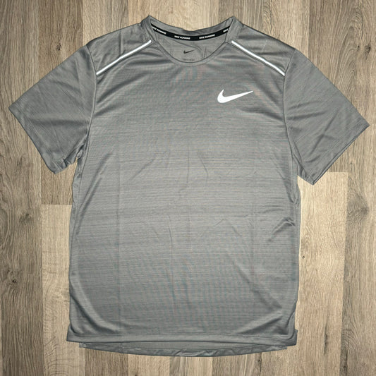 Nike Miler Tee Stone Grey