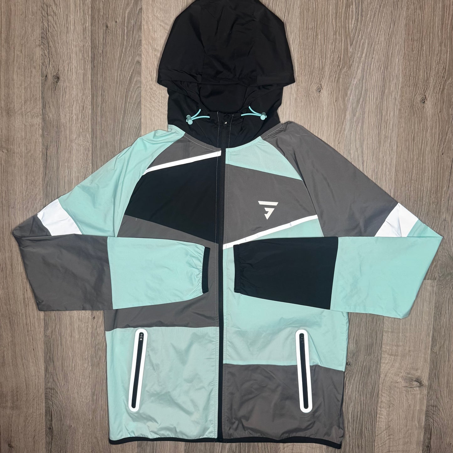 GRIID Panel Set - Windrunner & Bottoms -  Aqua / Black