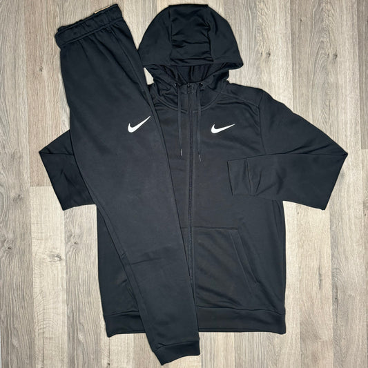 Nike Pro Set - Zipper & Joggers - Black