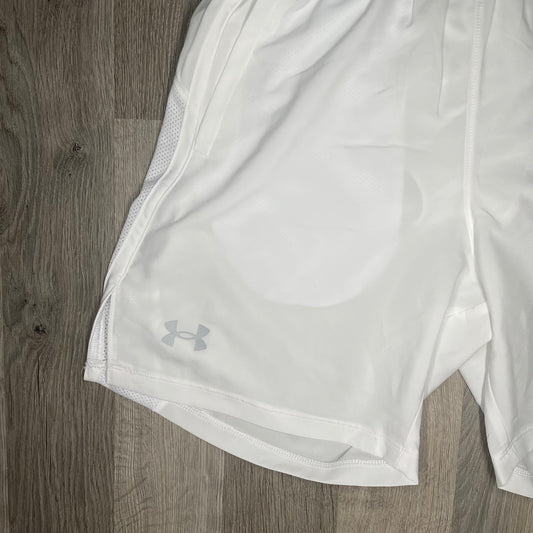 Under Armour Launch Shorts White