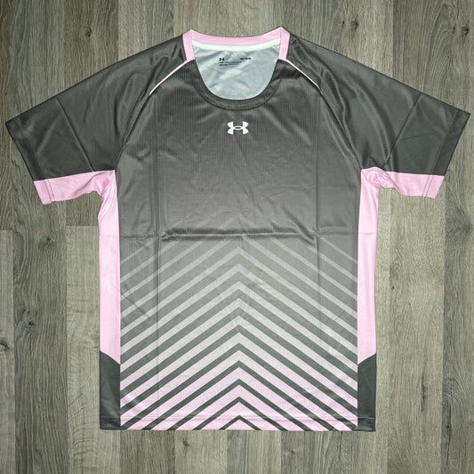 Under Armour Arrow Tee - Grey / Pink