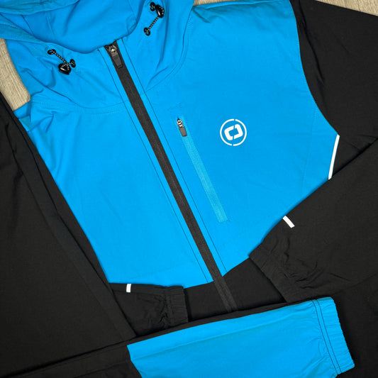 Certified Jacket & Bottoms Set - Black / Blue