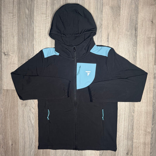 GRIID Aero Tracksuit  - Black / Blue (Junior)